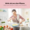Bratpfanne 28cm NEW KID Beschichtete Pfanne Antihaft mit Produktbild-Vorschau 4