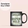 Trendation - Landwirt Geschenk Farbwechsel Zauber-Tasse Produktbild-Vorschau 3