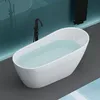 Mai & Mai freistehende Acryl-Badewanne Oval Standbadewanne Produktbild-Vorschau 1