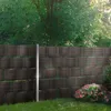 ECI © Poly-Rattan Sichtschutzstreifen für Doppelstabzaun 19 Produktbild-Vorschau 8