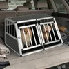 COSTWAY Trasportino per cani, trasportino in alluminio con Anteprima dell’immagine prodotto 1
