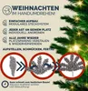 CASARIA® Weihnachtsbaum künstlich 150 cm Lichterkette 100 Produktbild-Vorschau 3