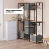 WOLTU 6er Set Aufbewahrungsboxen mit Deckel, mit Griffen, Produktbild-Vorschau 3