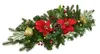 Girlanda s červenou poinsettia 10×LED 60x25 cm Náhľad obrázku produktu 3