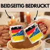 Ukraine Deutschland Flagge Halb Deutscher Halb Ukrainer Produktbild-Vorschau 2