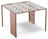 Blumfeldt Shade Cove Vert Beige Gartenpavillon 3x3 m Produktbild-Vorschau 1