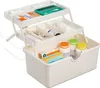 Relaxdays Apothekenbox, 7 Fächer, Erste Hilfe Kasten Produktbild-Vorschau 1