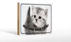 Holzschild Katze 18x12cm ich hab dich lieb Geschenk Produktbild-Vorschau 1