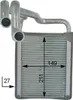 MAHLE AH 203 000P Wärmetauscher Innenraumheizung Kühler für Produktbild-Vorschau 3