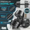 RE:SPORT 2er Hanteln Set verstellbar 20 kg | Hantelset mit Produktbild-Vorschau 5