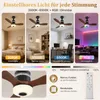 Ventilatore a soffitto da 48W con illuminazione, 60 cm di Anteprima dell’immagine prodotto 3