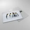 Bilder auf glas - Pinguine Winter Schnee Spaziergang - Produktbild-Vorschau 2