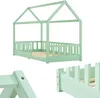 Juskys Kinderbett Marli 90 x 200 cm - Rausfallschutz, Produktbild-Vorschau 1
