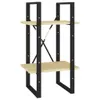 vidaXL Bücherregal 5 Fächer 40x30x175 cm Massivholz Kiefer Produktbild-Vorschau 4
