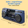 MEDION P66538 Kassettenrecorder (Retro Ghettoblaster mit Produktbild-Vorschau 7