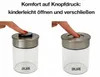 BURI Vorratsglas Vakuumglas 3er Set 1300ml | Vorratsdosen Produktbild-Vorschau 5