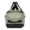 A duffel bag is shown from the back against a white background. Produktbild-Vorschau