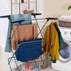 Relaxdays Wäscheständer, 3 Ebenen, platzsparend klappbar, Produktbild-Vorschau 3