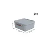 Rotho 2er-Set Aufbewahrungsbox 20 L Maloja - Kunststoffbox Produktbild-Vorschau 3