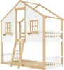 Merax Lit superposé 90x200 cm avec sommier à lattes stable, Voir les images du produit 9