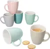 MAI 6er Set Mokkabecher Keramik 120 ml Pastellfarben mit Produktbild-Vorschau 1