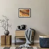 Gerahmtes Poster - Schwarzer Rahmen - Orange Blatt Tropisch Produktbild-Vorschau 7