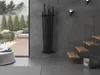 Mexen Omaha radiatore decorativo 1800 x 420 mm, 655 W, nero Anteprima dell’immagine prodotto 6