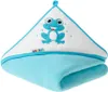 Asciugamano per bambini 100x100 Akuku turchese con rana Anteprima dell’immagine prodotto 4