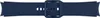 A navy blue watch band is shown against a white background. Produktbild-Vorschau