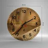 Wanduhr - Rund - Glasuhr - Pfeile Holz Schießen Wettbewerbe Produktbild-Vorschau 3