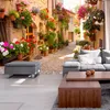 Vlies Fototapete - The Alley in Spello (Italy) 200x140 cm Produktbild-Vorschau 2