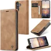 Samsung Galaxy A34 Hülle - CaseMe 013 Klapphülle - Braun Produktbild-Vorschau 1