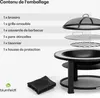 Blumfeldt Merano Circolo Brasero Exterieur - 3 en 1 Voir les images du produit 7