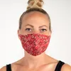 Clayre & Eef Waschbare Maske Rot Baumwolle Produktbild-Vorschau 1