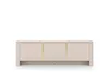 BETTSO Moderner dreitüriger RTV-Schrank FARI cashmere für Produktbild-Vorschau 3