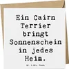 Mr. & Mrs. Panda Klappkarte Spruch Cairn Terrier Glück - Produktbild-Vorschau 1