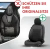 WALSER Passform-Sitzbezug Aversa, Schonbezug für Seat Ibiza Produktbild-Vorschau 4