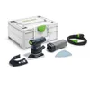 A Festool sander and its accessories are laid out on a white background. Podgląd zdjęcia produktu