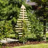 Rankspalier aus Holz, Blatt, 70x119cm Produktbild-Vorschau 2