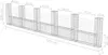 vidaXL Gabionový koš U-Form Steel 570 × 20 × 100 cm Náhled obrázku produktu 6