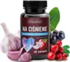 A bottle of dietary supplement with garlic, aronia berries, and hawthorn berries. Náhled obrázku produktu