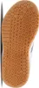 The bottom view of a white sneaker with a brown rubber sole. Anteprima dell’immagine prodotto
