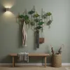 abc HOME | Wandgarderobe Ginkgo | Grün & Gold | Metall | 12 Produktbild-Vorschau 1