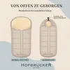 Hofbrucker Lammfell-Fußsäckchen Leni für Babyschale und Produktbild-Vorschau 4