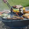 UNUS® Grillplatte Stahl 80 cm Feuerplatte 3,5 mm Plancha Produktbild-Vorschau 9