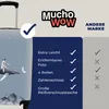 MuchoWow® Koffer Handgepäck Trolley Rollkoffer Kleine Produktbild-Vorschau 6