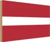 vianmo Holzschild 12x18 cm Lettlands Latvia Flagge Fahne Produktbild-Vorschau 1