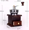Kaffeemühle manuell Retro-Stil Keramikmahlwerk für Produktbild-Vorschau 8