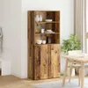 vidaXL Vysoká skříňka z recyklovaného dřeva 80 x 42,5 x 185 Náhled obrázku produktu 4