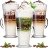 PLATINUX Kaffeegläser mit Motiv max. 280ml Set 3-Teilig aus Produktbild-Vorschau 9